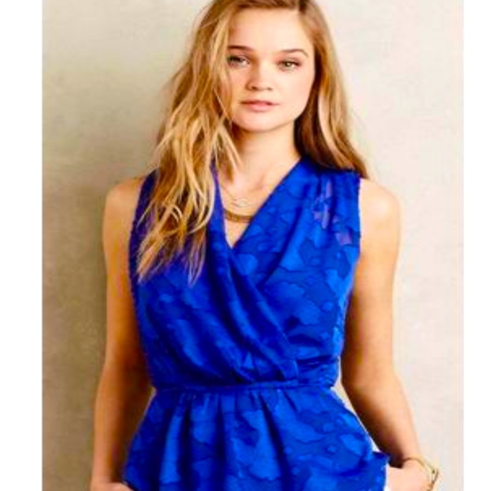 Anthropologie Sunday in Brooklyn Edria Top medium